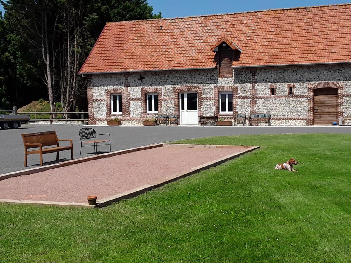 La Grange Aux Hortensias Thiergeville Exterior photo
