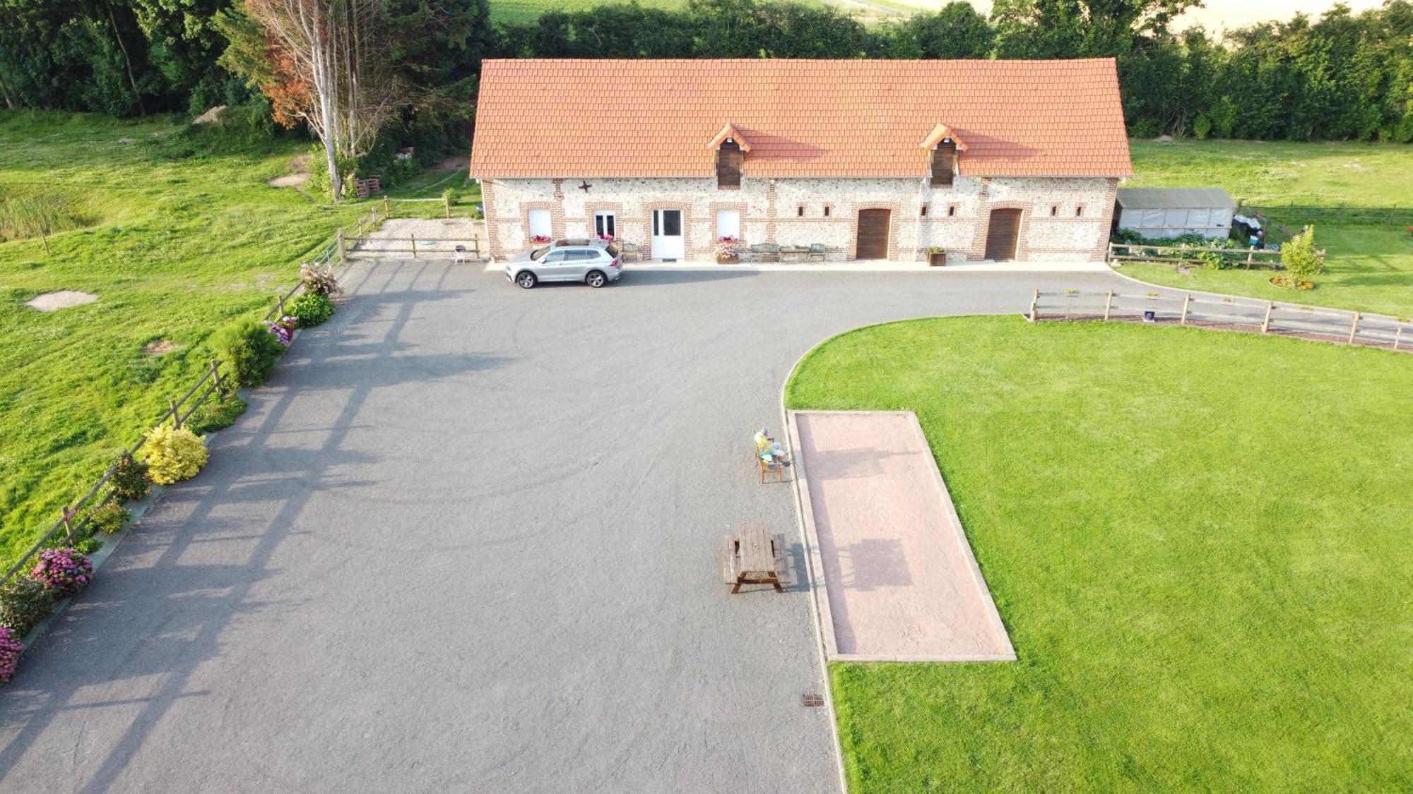 La Grange Aux Hortensias Thiergeville Exterior photo